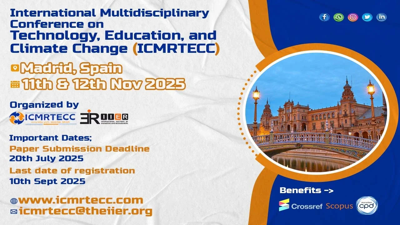 Multidisciplinary Research on Technology, Education, and Climate Change Conference in Spain